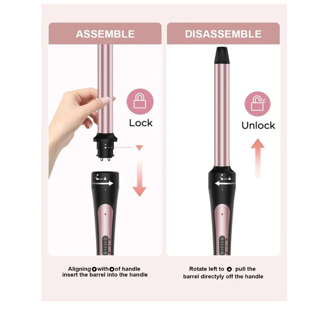 6 in 1 Curling Curling Iron Set